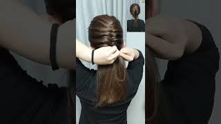 Braid hairstyles for short hair 🌸🌸 Stylish hairstyle hairstyle for girls 🌸 [upl. by Ralyks]