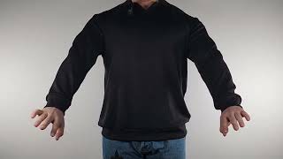 Classic Style Modern Comfort Mens Long Sleeve VNeck Polo Shirt Review [upl. by Atima67]