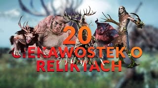 20 CIEKAWOSTEK O RELIKTACH  WIEDŹMIN [upl. by Dorine]