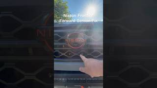 Nissan Frontier  Forward Sensor relocation fix nissanfrontier cbioffroad offroad [upl. by Georgena]