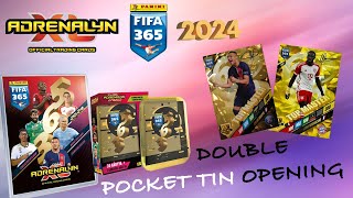 Double Top Master⎥Panini FIFA 365 Adrenalyn XL 2024 Pocket tin opening [upl. by Caz]