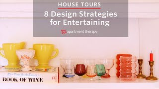 8 Design Strategies for Entertaining in Small Spaces  Apartment Therapy [upl. by Niwdla]