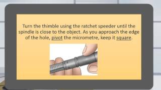 11 How to use a tubular inside micrometre [upl. by George]