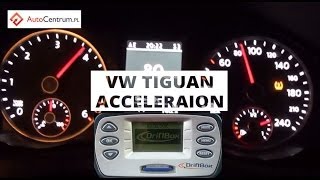 VW Tiguan 20 TDI 177 PS DSG 4Motion  acceleration 0100 kmh [upl. by Tehc394]