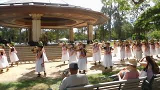 2024 AUG 11 Na Hula Kapiolani Park 2 Stage Right Kamalii O Ka Po Nani Koolau [upl. by Annaitsirhc]