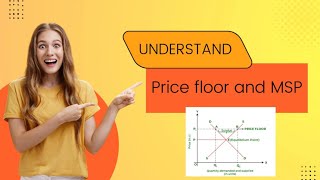 Price Floor with example of MSP Price Floor and Price Ceiling Price Control Mechanism Microeco [upl. by Haugen367]