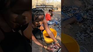 I tried cooking for Hadza hadzabetribe hadzatribe africa food cooking [upl. by Joung]