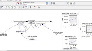 Vensim® PLE 7 3 5 Single Precision x32 APS3 mdl Var ESTOQUE DE CAPITAL 06 11 2018 19 37 19 [upl. by Ettesoj486]