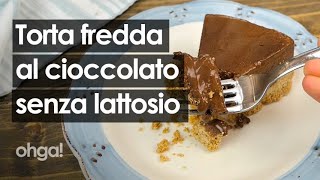 Torta al cioccolato senza latte uova e burro la ricetta facile per il dolce senza forno [upl. by Nae978]