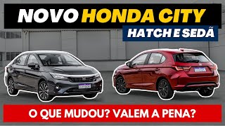 NOVO HONDA CITY 2025  Hatch e Sedã  Conheça [upl. by Einnej]