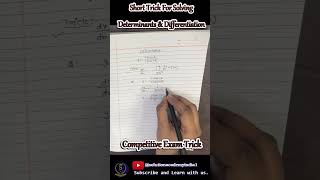 Differentiation Trick iit amp jee ssc ssb nda upsc uppsc cbsemaths cbse icse faheemsir [upl. by Graubert]