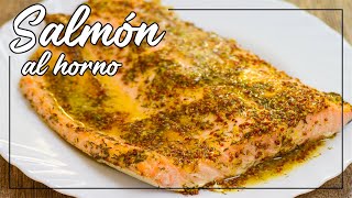 ✅ Cómo hacer SALMON al HORNO con ALIÑO INCREIBLE ▶ Recetas para Navidad 👉 Salmon recetas [upl. by Marleah]