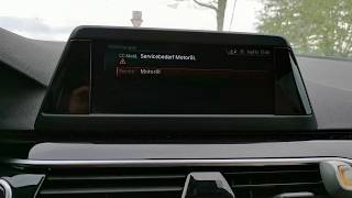 How to reset tires change pressure on bmw G30G31 reifendruckkontrolle on iDrive Warning Light Reset [upl. by Alag]