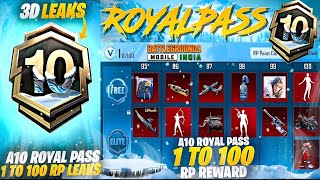 Maxing Out A10 Royal Pass 1 To 100 RP Rewards  Glacier Upgradable Dagger Skin  Prime Gaming Yt [upl. by Nauht818]