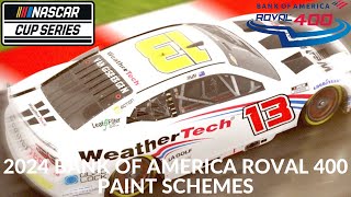 2024 Bank Of America ROVAL 400 Paint Schemes [upl. by Kenzie583]