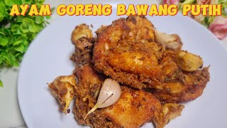 AYAM GORENG BAWANG PUTIH VIRAL TIKTOK [upl. by Neurath]