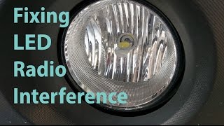 Fixing LED Headlight Radio Interference [upl. by Ahiel]