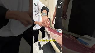 Aprendiendo a nivelar el jamón🔪🤓 [upl. by Margeaux]