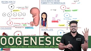 Mastering OOGENESIS  NEET 2024 MALAYALAM [upl. by Mahau]