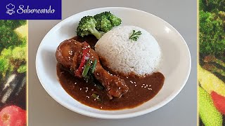 POLLO CON AJONJOLÍ  RECETA PERUANA  SUPER FÁCIL Y DELICIOSA  Saboreando [upl. by Luz867]