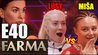 Farma 16 E40 Duel Lusy vs Michaela  Lena dostala biedu od hospodára  Stanka v slzách [upl. by Tye]