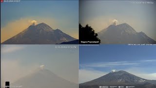 Multiview Cámaras En Vivo popocatépetl Volcán Popocatépetl [upl. by Fernyak]