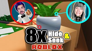 8x HIDE AND SEEK CHALLENGES  Extremes Verstecken mit Kaan amp Nina [upl. by Sollie]