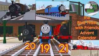 Blue Train with Friends Advent Calendar 1921 [upl. by Keeton372]