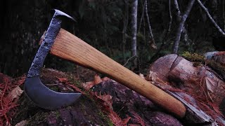 Forging A Railroad Spike Tomahawk [upl. by Avra839]