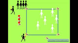 Physical Education Minor Games  RAPID FIRE [upl. by Karyn903]