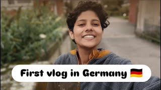 My first vlog in Germany🇩🇪 Malayalam Video  Dream come true ✌  𝗙𝗦𝗱 Student in Germany Malayalam [upl. by Hulen913]