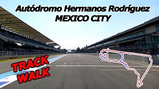 Mexico City F1 Trackwalk 2024  Autodromo Hermanos Rodriguez  Circuit Guide  MexicoGP [upl. by Fry]