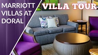 Marriotts Villas at Doral  Two Bedroom Villa Tour [upl. by Hunley]