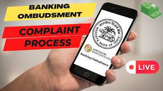 Banking Ombudsmen complaint process  File online complaint against Bank at Reserve Bank of India [upl. by Rawden]