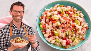 Easy Shrimp Ceviche Recipe [upl. by Meuse866]