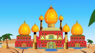 Aladdin and the Magic Lamp in Hindi  1 Tale  2 Rhymes  बच्चों की नयी हिंदी कहानियाँ और कविताएँ [upl. by Francoise]