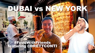 Battle of the Bites Dubai vs New York The Ultimate Burger Pizza and Shawarma Showdown [upl. by Kowatch]