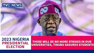 WATCH There Will Be No More Strikes In Our Universities Tinubu Assures Students [upl. by Nnylyar]