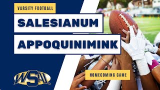 Salesianum vs Appoquinimink HS Boys Varsity Football [upl. by Henning]