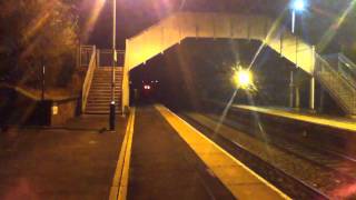 First Transpennine Express class 185 departing ChesterleStreet  131211 [upl. by Hillell]