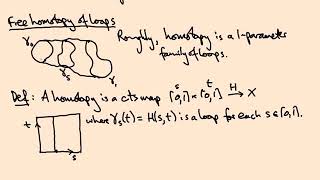 102 Paths loops homotopies [upl. by Nylemaj770]