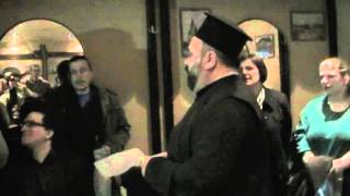 Serbian priest sings Kalinka russian song [upl. by Limaj]