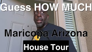 House Tour of the Cheapest Liveable Home for Sale In Maricopa Arizona [upl. by Paske]