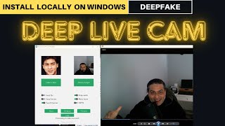 Install Deep Live Cam Locally for Realtime Face Swap [upl. by Leiva550]