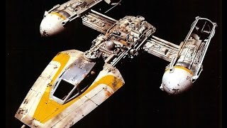 Bandai Star Wars 0005 Y Wing Star fighter amp Model Graphix Star wars Modelling Archive [upl. by Shaughnessy559]