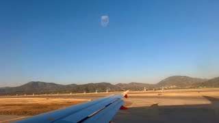 Easy Jet a320 Landing At Dalaman Airport [upl. by Yslehc804]