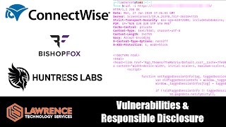 ConnectWise Control Vulnerabilities amp Responsible Disclosure By Bishop Fox and Huntress Labs [upl. by Annalise]