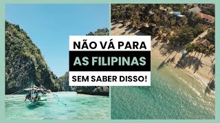 TUDO O QUE VOCÊ DEVE SABER ANTES DE IR PARA AS FILIPINAS  Dicas e Curiosidades 🇵🇭 [upl. by Vivien]