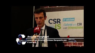 Sostenibilità Forghieri Intesa Sanpaolo per il sociale “Collaborazione privato no profit e [upl. by Peony163]