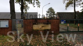 Drone Flight Over Mansergh Barracks Gütersloh 2023 [upl. by Yenahc]